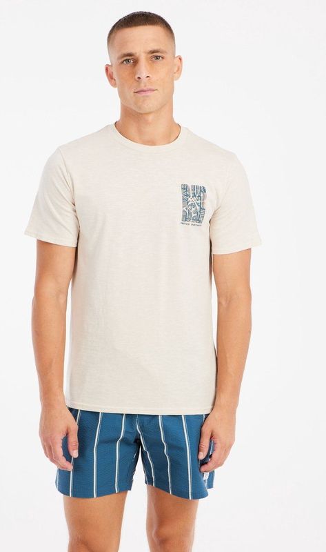 Protest - Prtvictor - T-shirt - Kit Offwhite - 100% Katoen - Normale Pasvorm