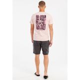 Protest - Prtvictor - T-Shirt - Peach Pink - 100% Katoen