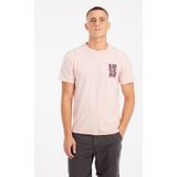 Protest - Prtvictor - T-Shirt - Peach Pink - 100% Katoen