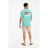 Protest - Prtjake - T-shirt - Wave Green - 100% Katoen - Losse Pasvorm