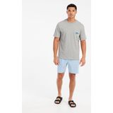 Protest - Prtjake - T-Shirt - Donkergrijs Melee - 100% Katoen - Losse Pasvorm