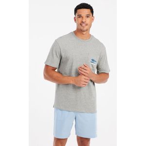 Protest - Prtjake - T-Shirt - Donkergrijs Melee - 100% Katoen - Losse Pasvorm