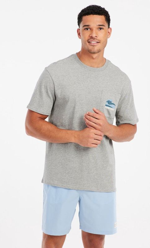 Protest - Prtjake - T-Shirt - Donkergrijs Melee - 100% Katoen - Losse Pasvorm