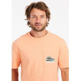 Protest - Prtjake - T-Shirt - Cadmium Orange - 100% Katoen