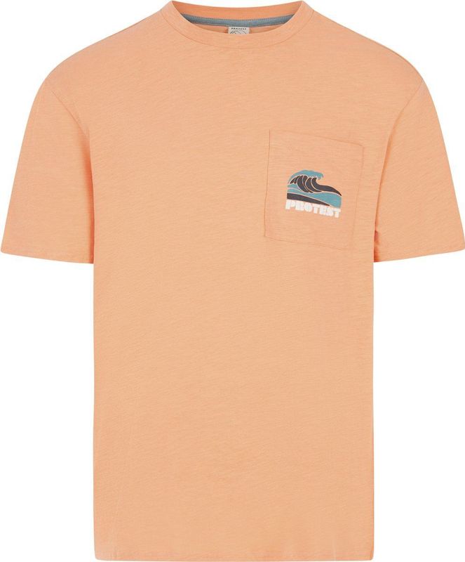 Protest - Prtjake - T-Shirt - Cadmium Orange - 100% Katoen
