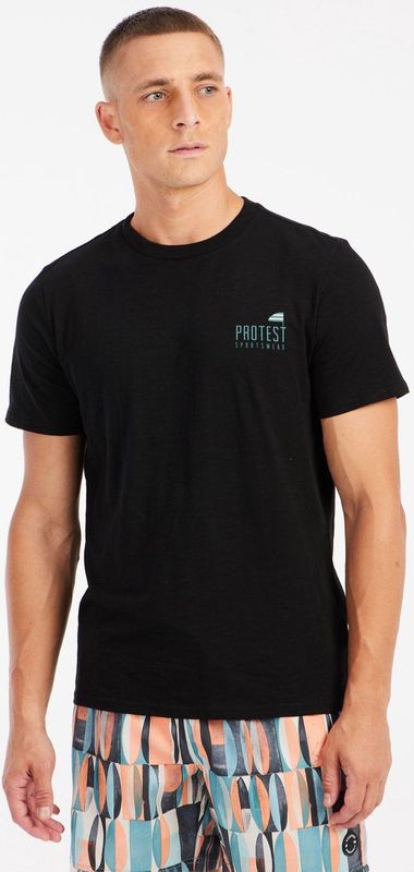 Protest - Prtoxford - T-Shirt - True Black - 100% Katoen