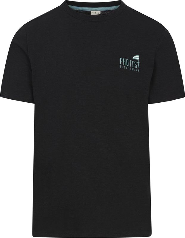 Protest - Prtoxford - T-Shirt - True Black - 100% Katoen
