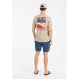 Protest - Prtoxford - T-Shirt - Bamboo Beige - 100% BCI-katoen - Normale Pasvorm