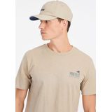 Protest - Prtoxford - T-Shirt - Bamboo Beige - 100% BCI-katoen - Normale Pasvorm
