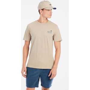 Protest - Prtoxford - T-Shirt - Bamboo Beige - 100% BCI-katoen - Normale Pasvorm