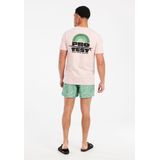 Protest - Prtvictor - T-Shirt - Peach Pink - 100% Katoen