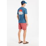 Protest - Prtbaio - T-shirt - Raku Blue - 100% Katoen - Normale Pasvorm