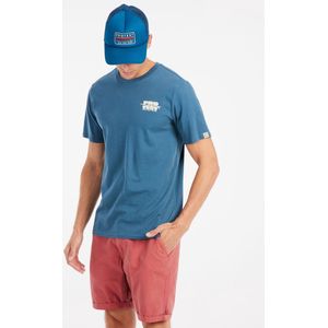 Protest - Prtbaio - T-shirt - Raku Blue - 100% Katoen - Normale Pasvorm