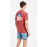 Protest - Prtbaio - T-Shirt - Brick Red - 100% Katoen