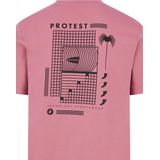Protest - Prtkeidi - T-shirt - Dusk Sky Pink - 100% Katoen - Normale Pasvorm
