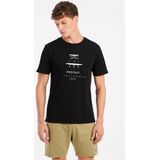 Protest - Prtandros - T-shirt - True Black - 100% Katoen - Normale Pasvorm