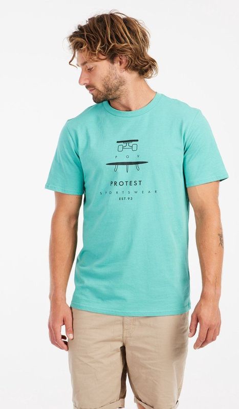 PRTAndros - T-shirt - Groen - BCI-katoen