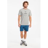 Protest - Prtandros - T-Shirt - Donkergrijs Melee - 100% Katoen - Normale Pasvorm