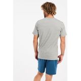 Protest - Prtandros - T-Shirt - Donkergrijs Melee - 100% Katoen - Normale Pasvorm