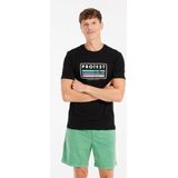Protest - Prtbarn - T-Shirt - True Black - 100% Katoen - Normale Pasvorm