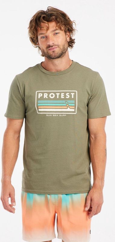 Protest - PRTBarn - T-shirt - Artichoke Green - Korte Mouwen - Ronde Hals
