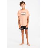 Protest - PRTHuxly - T-shirt - Cadmium Orange - Korte Mouwen - Ronde Hals