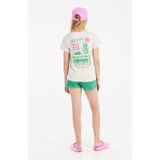 PRTMulti JR - T-shirt - Groen - Katoen-Polyester