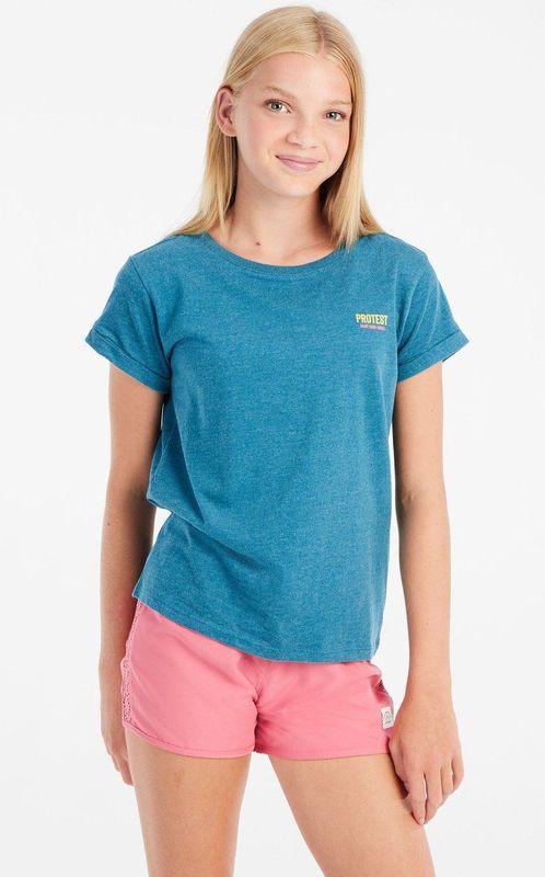 PRTMulti JR - T-shirt - Katoen-Polyester Mix - Roze