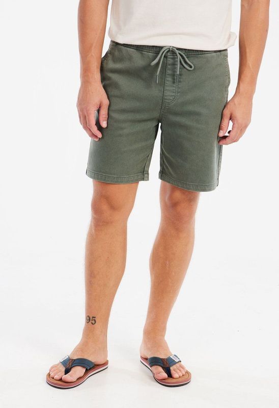 Protest - Prthoover - Korte Broek - Soil Grey - Katoen/Polyester