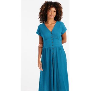 Protest - PRTNieve - Strandjurk - Blauw - Gemaakt van hoogwaardig polyester