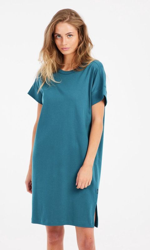 Protest - Prtises - Jurk - Surfing Blue - 100% Katoen - Strakke Pasvorm