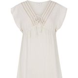 Protest - Prtcarvy - Jurk - Kit Offwhite - 100% Katoen - Losse Pasvorm