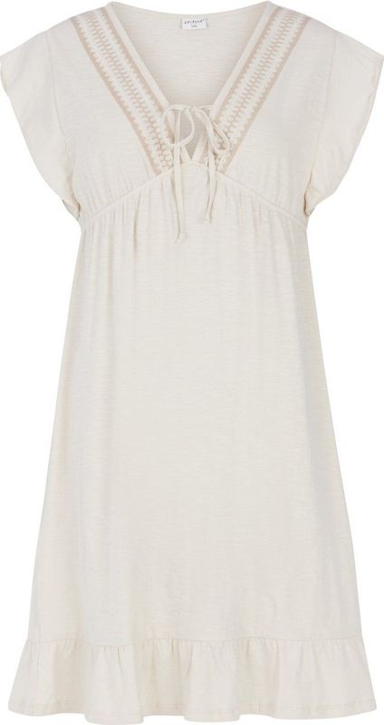 Protest - Prtcarvy - Jurk - Kit Offwhite - 100% Katoen - Losse Pasvorm