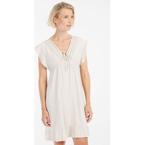 Protest - Prtcarvy - Jurk - Kit Offwhite - 100% Katoen - Losse Pasvorm