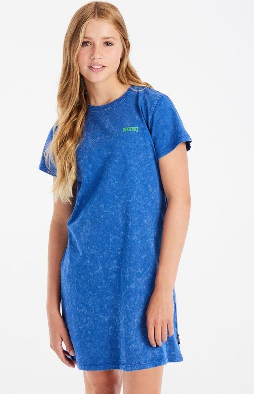 Protest - Prtrubey - Jurk - Breeze Blue - 100% Katoen - Relaxte Pasvorm