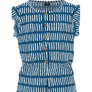 Protest - Prtoceany Jr - Playsuit - Surfing Blue - Tailleband Elastiek, Knoopsluiting