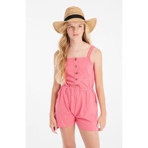 Protest Prtsimba Jr – Playsuit Meisjes – Zakken – Tailleband elastiek – Guava Pink