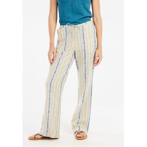 Protest - Prtbibop - Broek - Kit Offwhite - Wijde Pasvorm - 100% Katoen