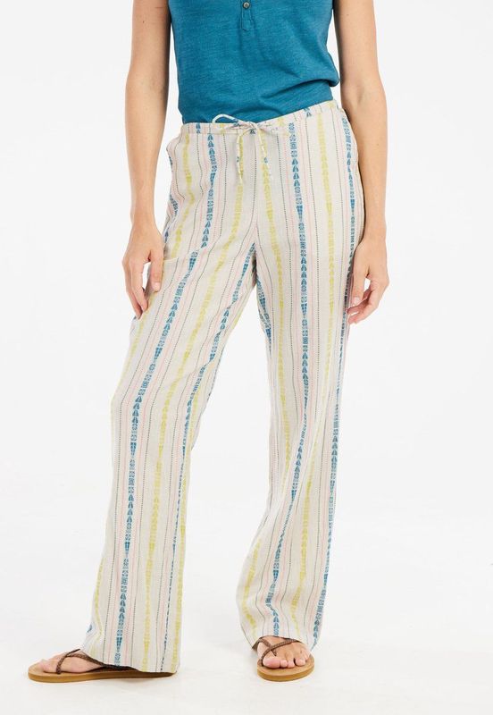 Protest - Prtbibop - Broek - Kit Offwhite - Wijde Pasvorm - 100% Katoen