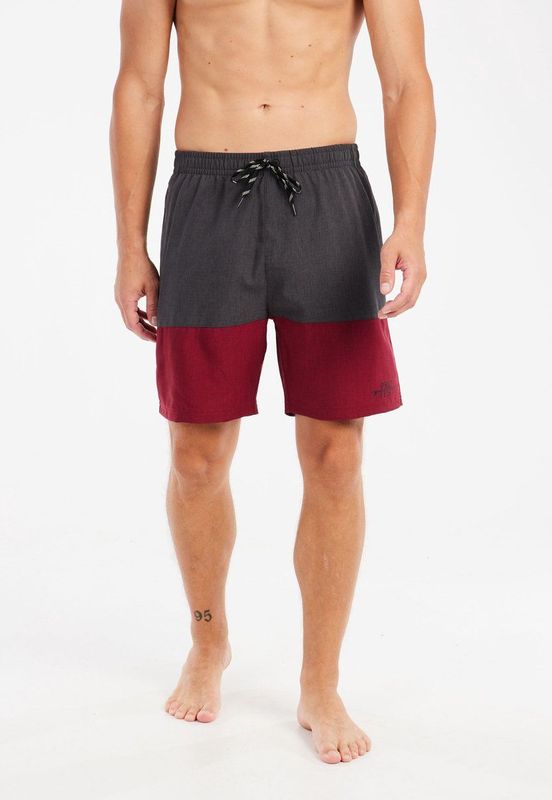 Protest - Prtfreddie - Zwembroek - Red Sangria - Polyester - Regular Fit