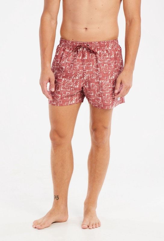 Protest - Prttifton - Zwembroek - Brick Red - Regular Fit