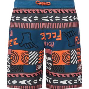 Protest - PRTRonald JR - Zwembroek - Raku Blue - Tailleband Elastiek - Koordsluiting