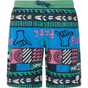 PRTRonald JR - Strandshort - Blauw - Waterafstotend - Knielengte