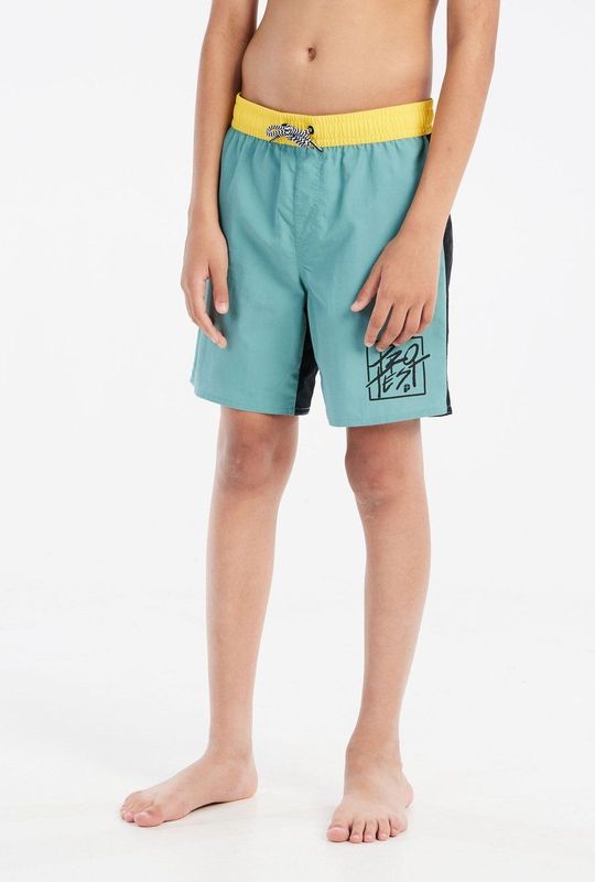Protest - PRTNick - Boardshort - Turkoois - Kinderen