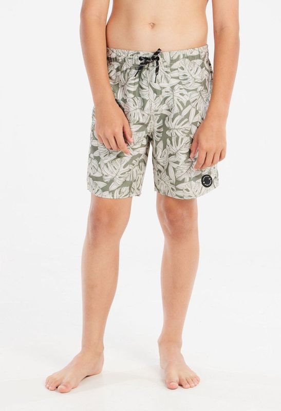 Protest - PRTColney Jr - Zwembroek - Artichoke Green - Tailleband Elastiek - Koordsluiting