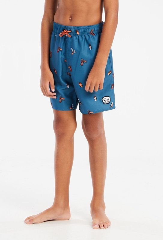 Protest - Rocker Jr - Zwemshort - Blauw - Voor Jongens