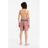 Protest - Prtsurfin - Zwemshort - Brick Red - 100% Polyester