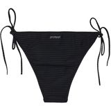 Protest - MIXSWAYOL - Bikinibroekje - Zwart - Ribstructuur