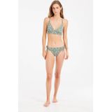 Protest - MIXSuperau - Triangel Bikinitop - Groen - Gerecycled Polyester