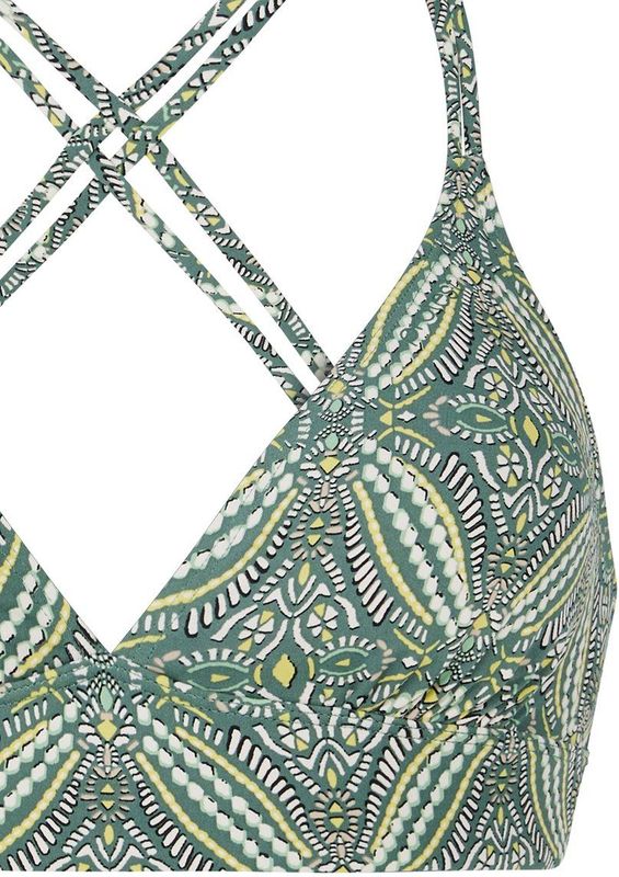 Protest - MIXSuperau - Triangel Bikinitop - Groen - Gerecycled Polyester